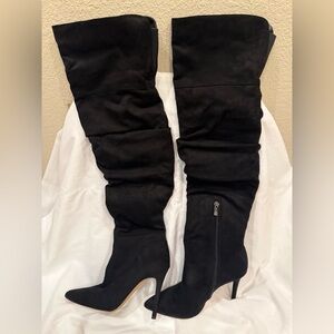 Jessica Simpson Black Over-the-Knee Boots